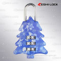 Christmas Tree Shape Gift Lock